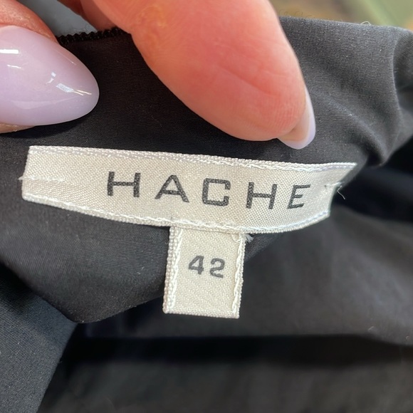 Hatch Strapless maternity dress Stretch Cotton Size L 42 Knee length Minimalist - Picture 11 of 13